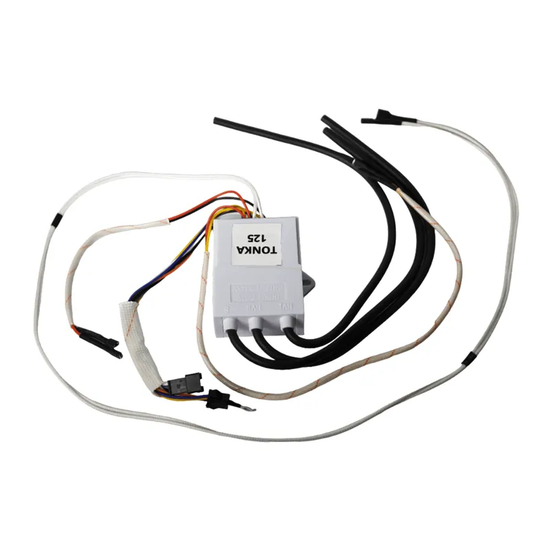 Módulo de encendido electrónico de un calefont con sus cables