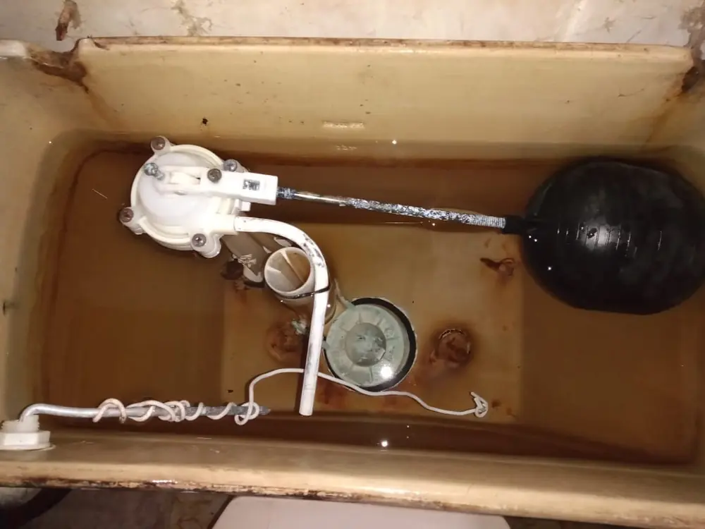 Estanque de WC con flotador