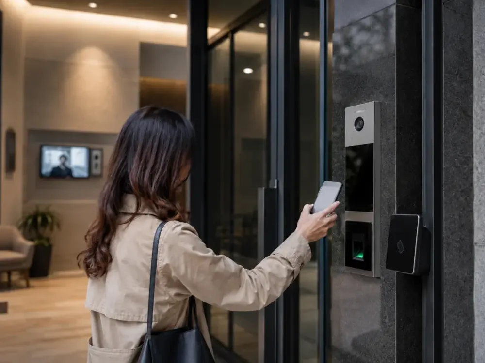 Acceso con código QR en el celular